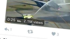 Twitter video view count