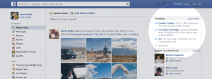 facebook trending topics