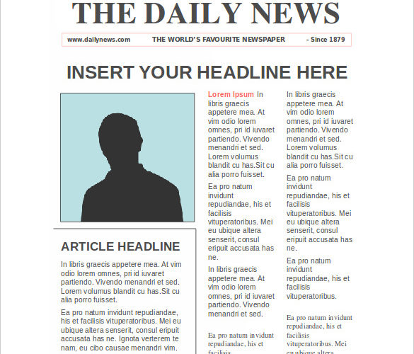 Newspaper Articles Template from www.stateofdigitalpublishing.com