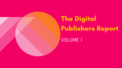 Volumen del informe de editores digitales