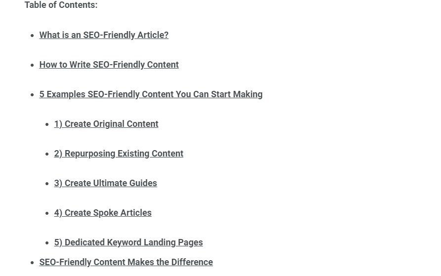 Use SEO Best Practices