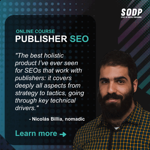 Publisher SEO - side banner - updated