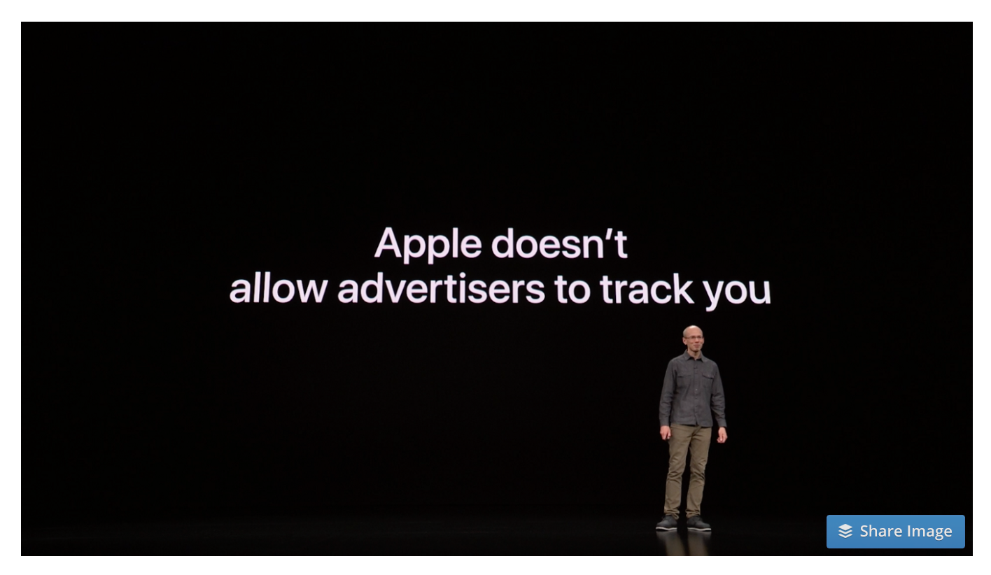 Apple 不允许广告跟踪