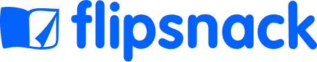 شعار Flipsnack Bluegz الداكن SVG