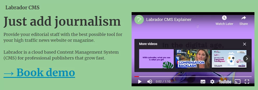 Labrador CMS