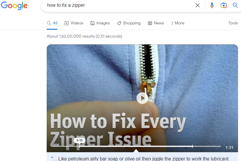Har videoinnhold noen betydning for SEO