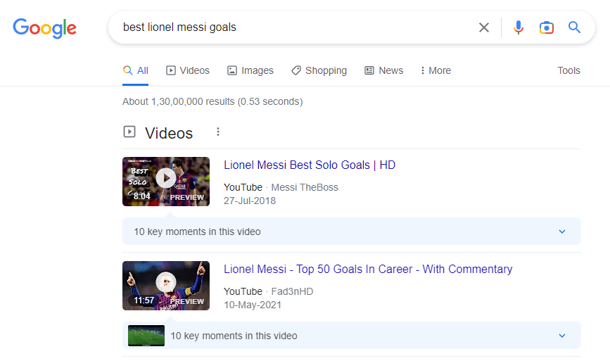 Har videoinnhold noen betydning for SEO