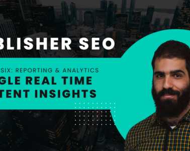 Google Real Time Content Insights