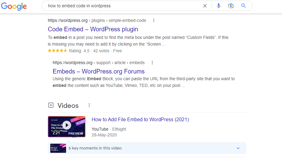Har videoinnhold noen betydning for SEO