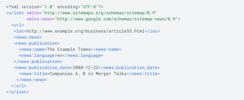 Comment créer un plan du site XML Google News