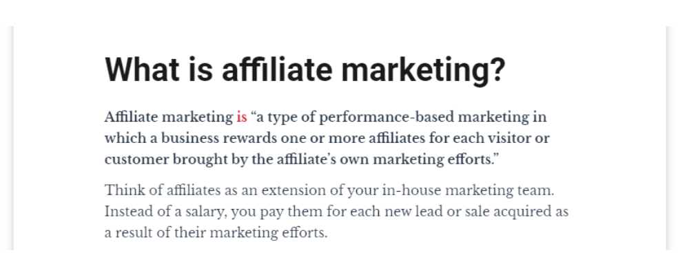 ano ang affiliate marketing?