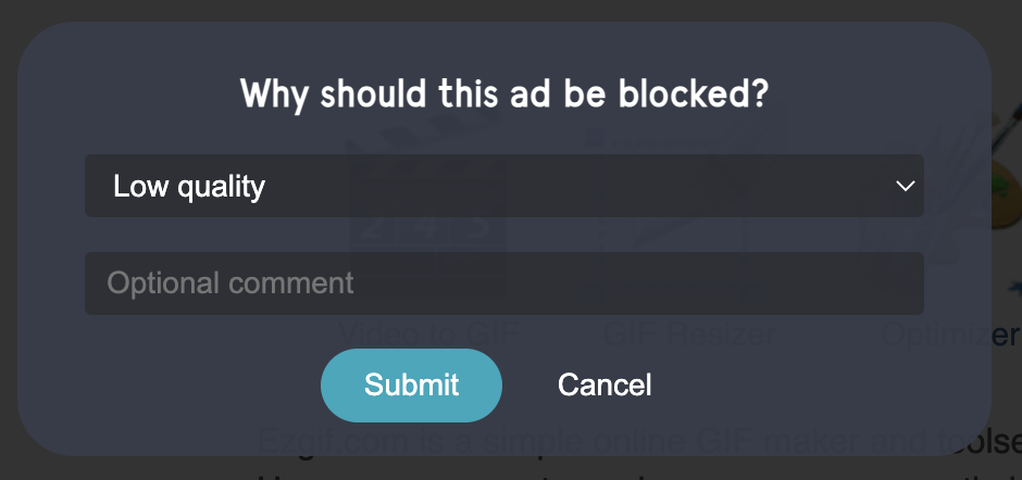 Mga Naka-block na Ad