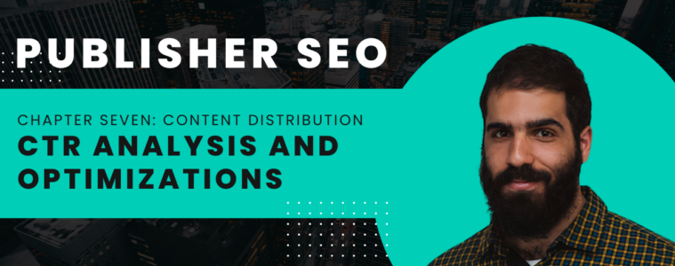 CTR analysis and optimizations