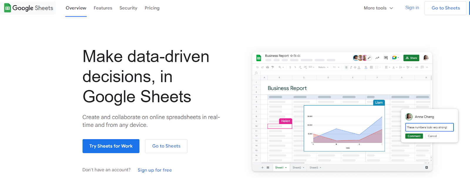 Google Docs/Sheets