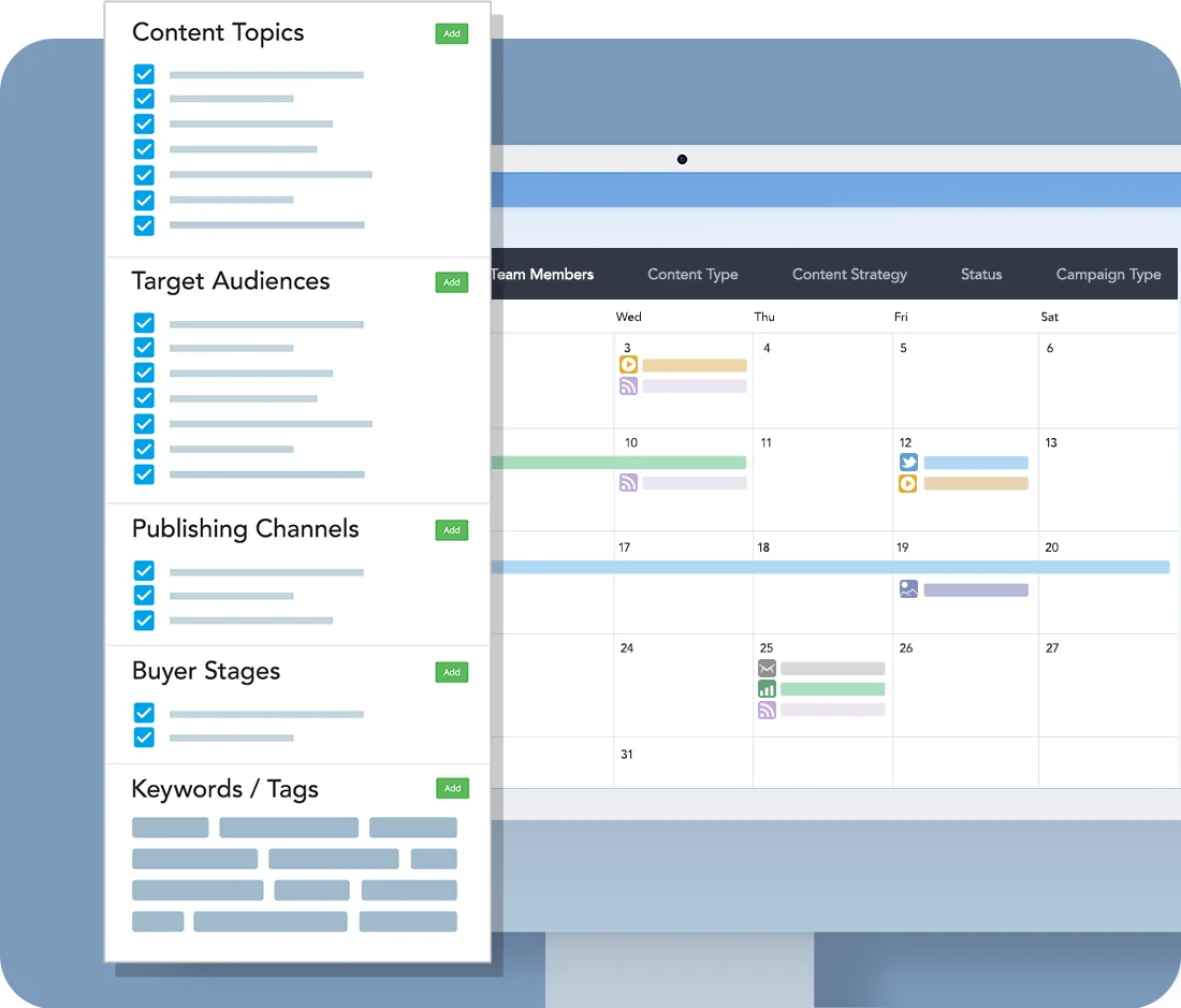 The planner's standout feature is content strategy documentation and reporting