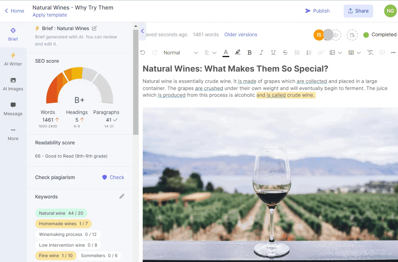 optimize your content for SEO