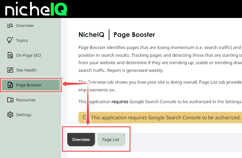 Next Steps With Page Booster