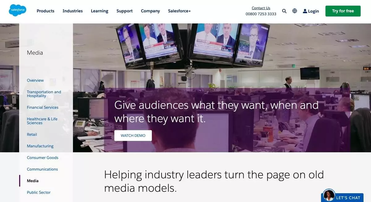 Salesforce for Media