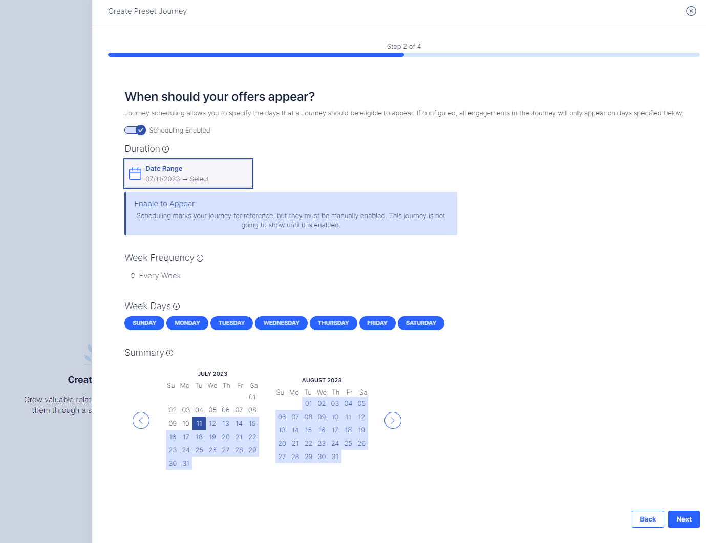 Next Steps With the Dashboard