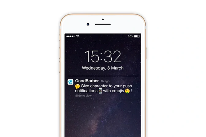 Les emojis peuvent rendre les notifications push plus efficaces.