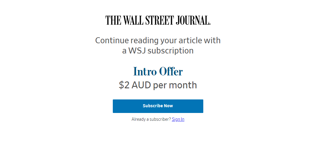 Paywall dinámico
