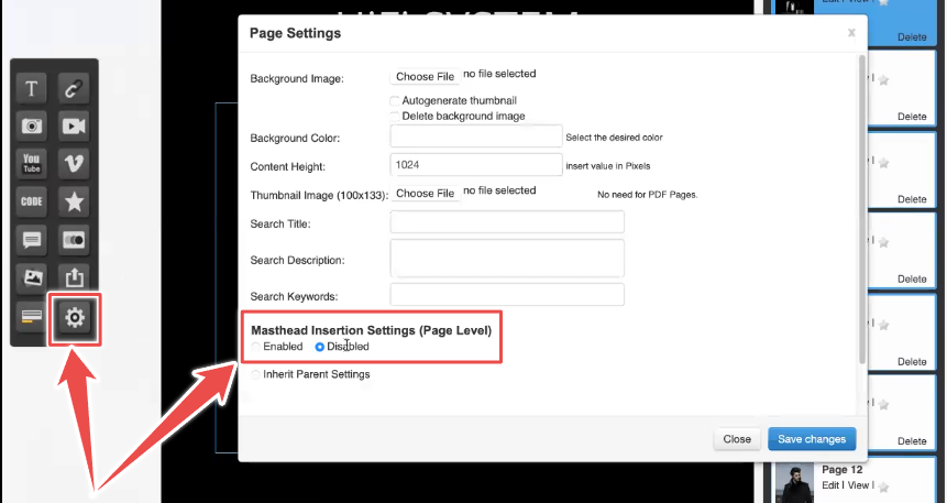 Page Numbering