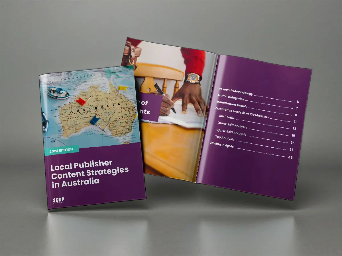 Estrategias de contenido de editores locales