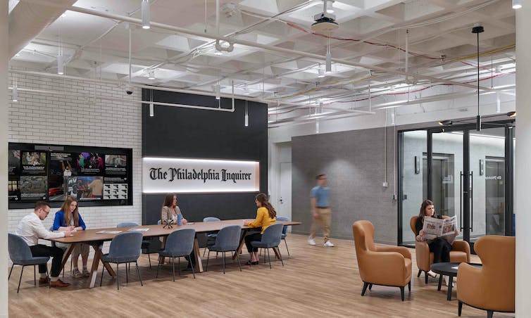The Philadelphia Inquirer moved to a new headquarters in May 2023