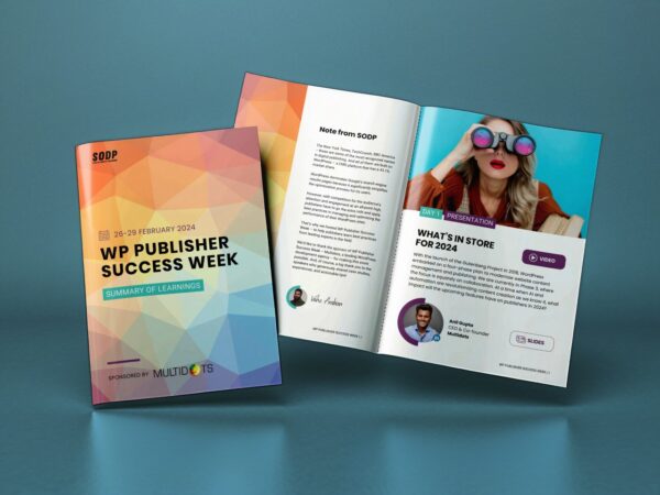 WP Publisher Success Week – Key Learnings from WordPress Experts