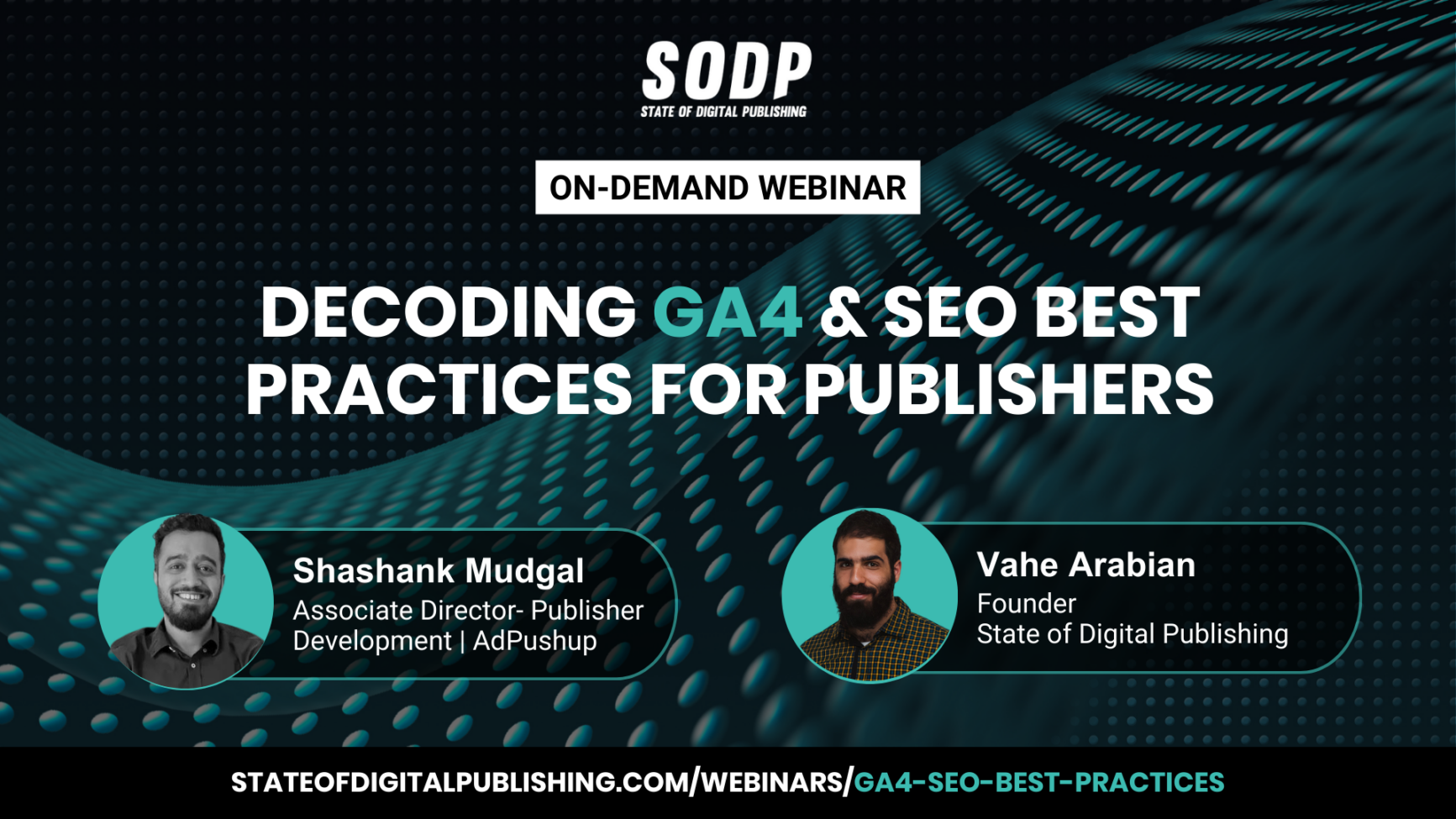 Decoding GA4 webinar with AdPushup