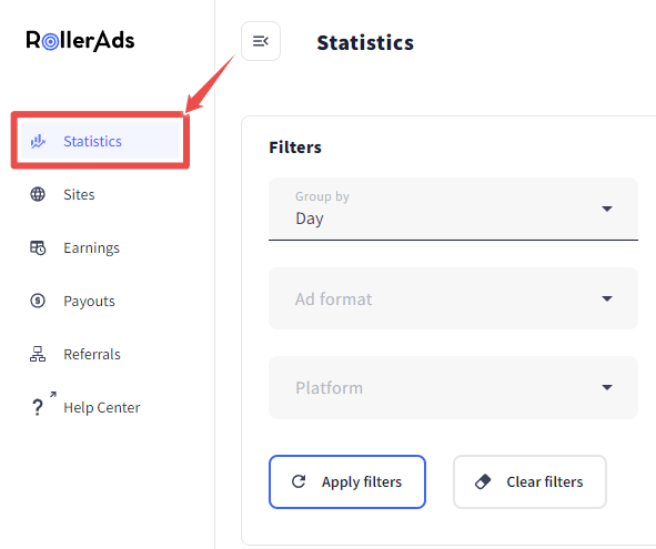 Statistics - Roller Ads