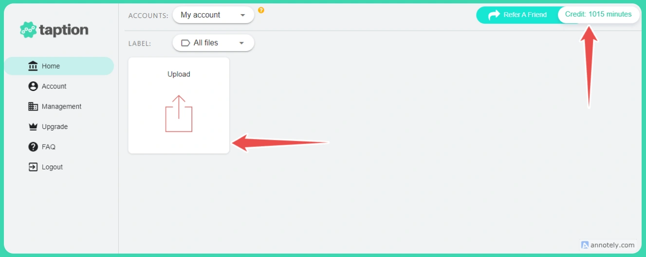 Pagsisimula Sa Dashboard-1 ng Taption